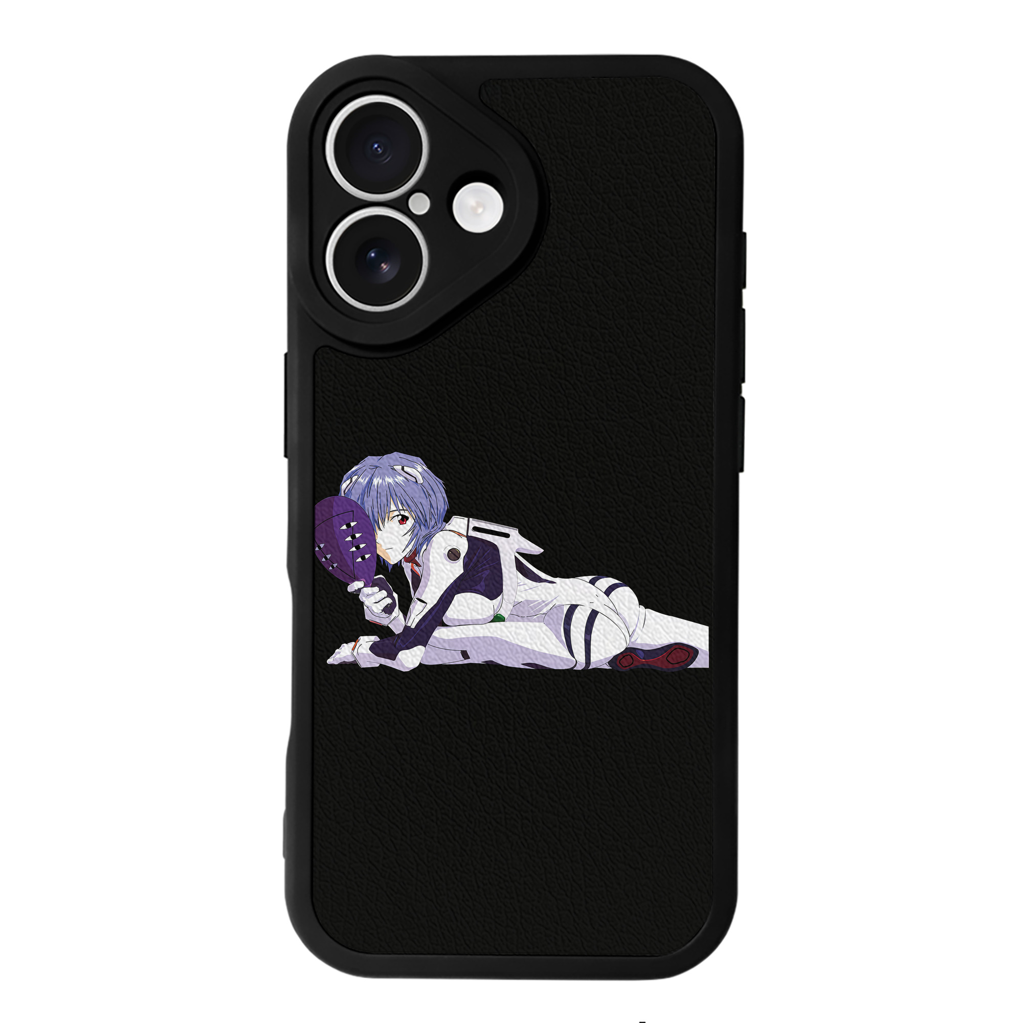 （画像用） EVA 新世紀エヴァンゲリオン 【iPhone 16シリーズ対応】シリコンスマホケース（レザー調） 材質：シリコン